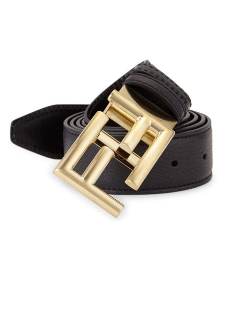 fendi pebble leather belt|fendi belt.